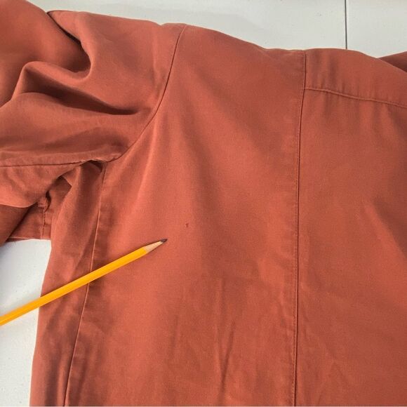 Versona Dark Rust Wide-Leg Ankle Pants Womens XL Lagen Look Boho Minimalist - Picture 5 of 13